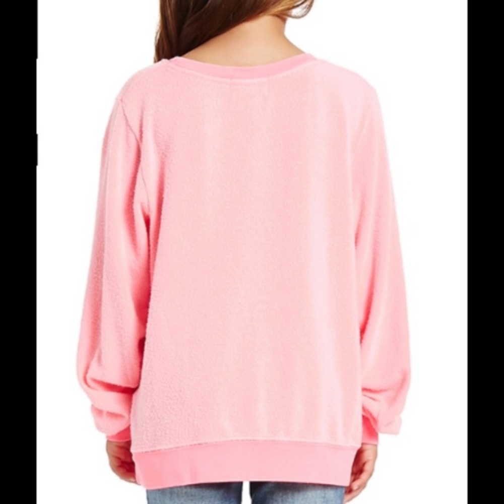 Wildfox Bright Coral Graphic Sweatshirt - Picture 5 of 14